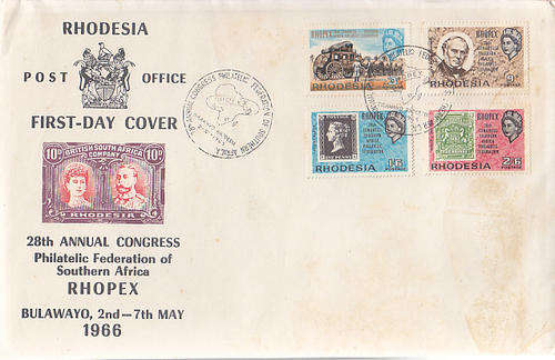 FDC - AS PER SCAN - RHODESIA