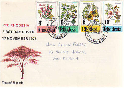 FDC - AS PER SCAN - RHODESIA