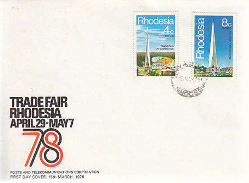 FDC - AS PER SCAN - RHODESIA