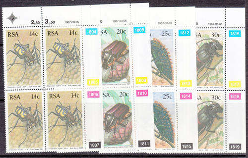 CONTROL BLOCK/S - AS PER SCAN - RSA - MNH