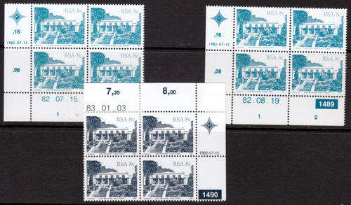 CONTROL BLOCK/S - AS PER SCAN - RSA - MNH