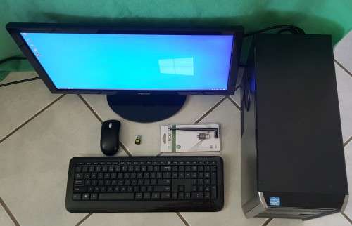 Complete i7-3770 | 3.40GHz Quad Core CPU | 12GB DDR3 RAM | 500GB HDD Desktop + 23 Inch FHD Monitor