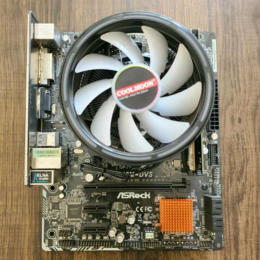 Motherboard Combo  ASRock H110-DVS Rev 2 - Micro-ATX | Intel i5-6400 - 2.70GHz CPU | 16GB DDR4 RAM