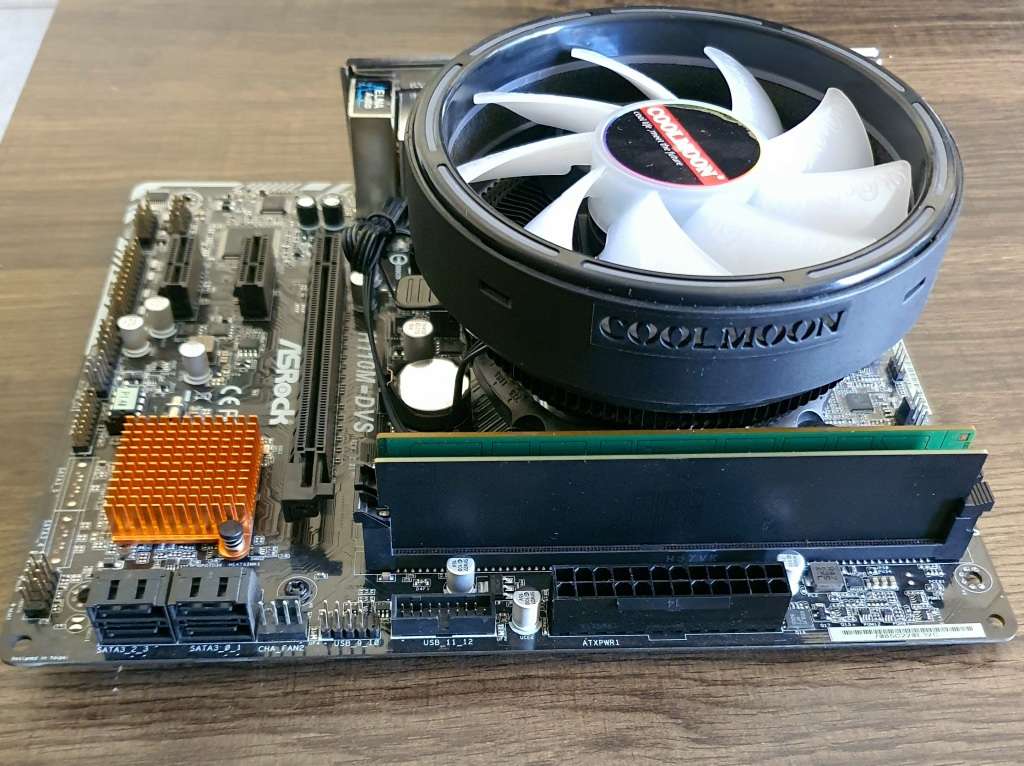 Motherboard Combo  ASRock H110-DVS Rev 2 - Micro-ATX | Intel i5-6400 - 2.70GHz CPU | 16GB DDR4 RAM