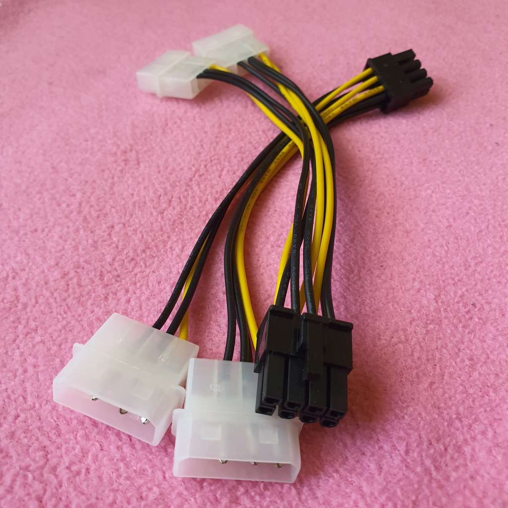 Molex to 8-Pin GPU Power Cable