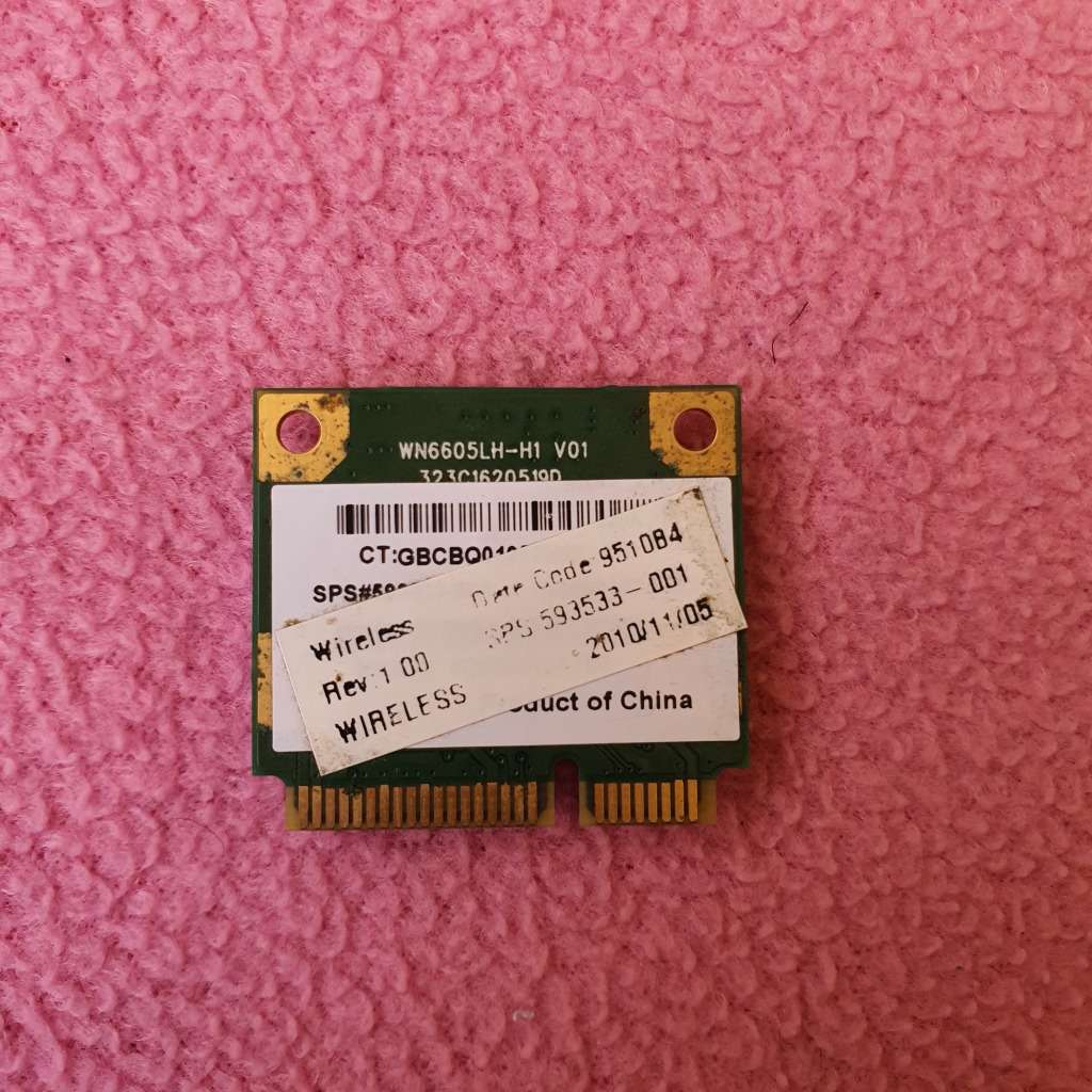 Realtek RTL8191SE Mini PCI-e Wi-Fi Card (593033-001)