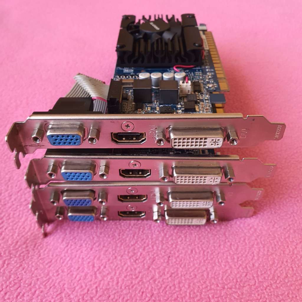 Gigabyte (Nvidia GeForce 210) | GV-N210D3-1GI | 1GB DDR3 64-bit | PCI-E 2.0 | GPU