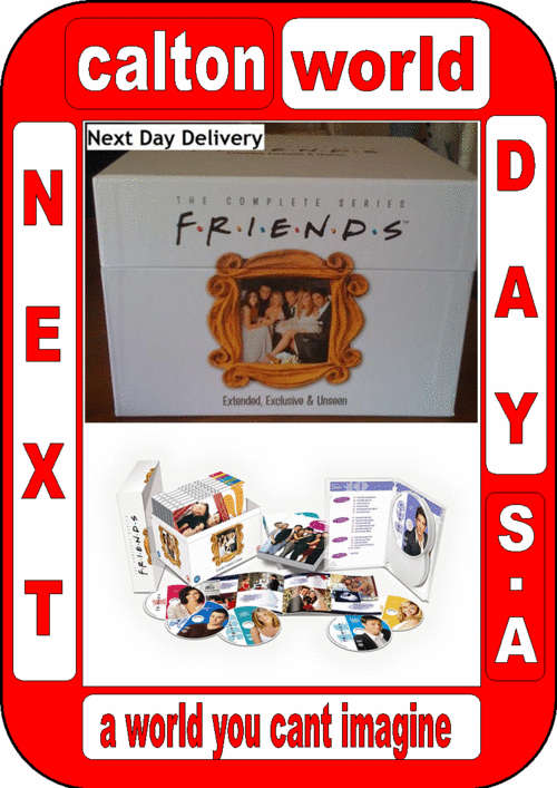 #SALE# Brand New GENUINE FRIENDS DVD Set - COMPLETE DVD BOX SET, SERIES 1-10