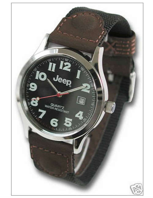 BRAND NEW JEEP MENS  - WATER RESISTANT WATCH with DATE