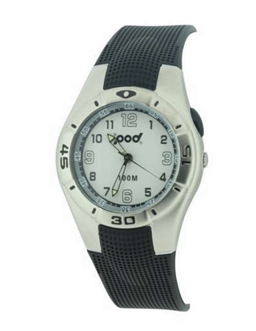 Brand New POD White Face Rubber Strap 100m Water Resistant Watch