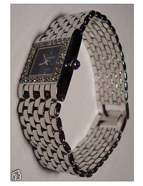 Brand New Hurst Cosmopolitan Jewel Ladies Wrist Watch Silver