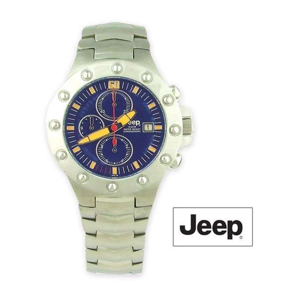 BRAND NEW JEEP MENS CHRONOGRAPH - WATER RESISTANT WATCH with DATE