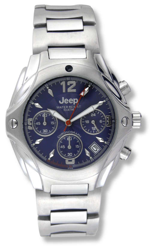 BRAND NEW JEEP MENS CHRONOGRAPH - WATER RESISTANT WATCH with DATE