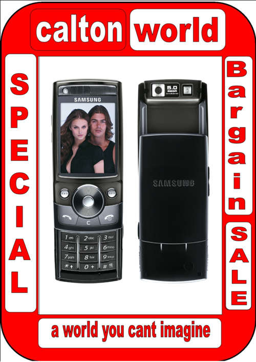 Samsung G600  - UNLOCKED - SIM FREE - with battery - Grade C