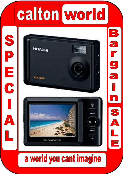 Brand New Hitachi 8MP Digital camera - HDC-891E  - UK item
