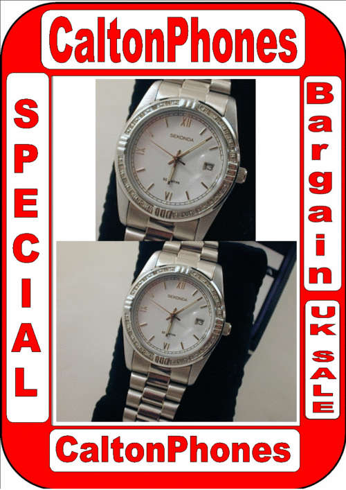 Brand New Mens SEKONDA watch - Silver Dress watch