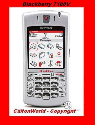 GENUINE Blackberry 7100 - UNLOCKED / SIM FREE + charger