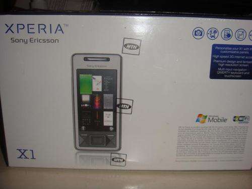 BRAND NEW Sony Ericsson X1 Xperia Still sealed in the box (Colour: Silver)