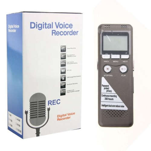 Portable Digital Voice Recorder & Portable Flash Drive 8GB MP3 Player [ MP3 WMA] | 1 YEAR WARRANTY