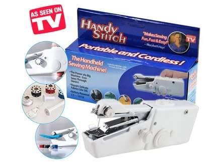 Handy Stitch Hand Held Portable Sewing Machine