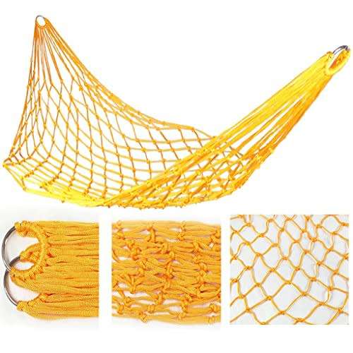 Nylon Rope Hammock - Assorted Colours