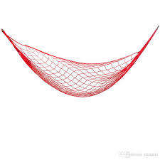 Nylon Rope Hammock - Assorted Colours