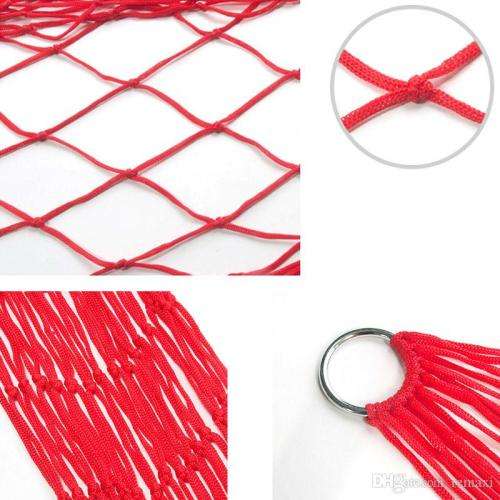 Nylon Rope Hammock - Assorted Colours