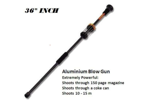 36" Blow Gun "Blow Pipe" with 10 Darts ---Extremely Powerful !!!