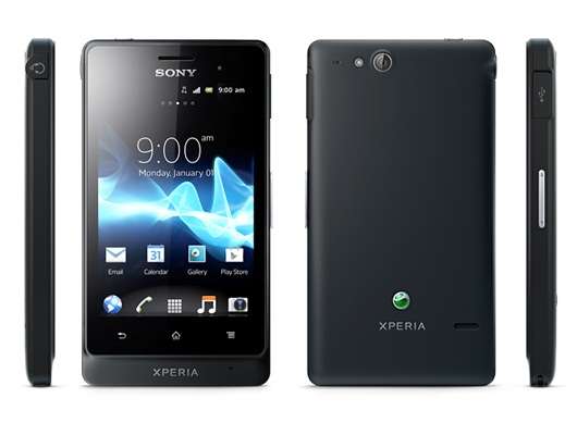 SONY XPERIA GO - WATERPROOF ANDROID PHONE AVAILABLE IN BLACK & WHITE