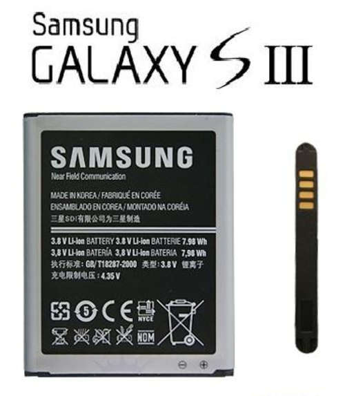 ORIGINAL SAMSUNG GALAXY SIII S3 BATTERY- 2100 mah