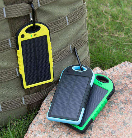 5000mAH SOLAR POWER BANK
