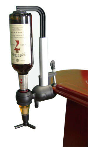 Liquor dispenser for your bar- Easy to mount !