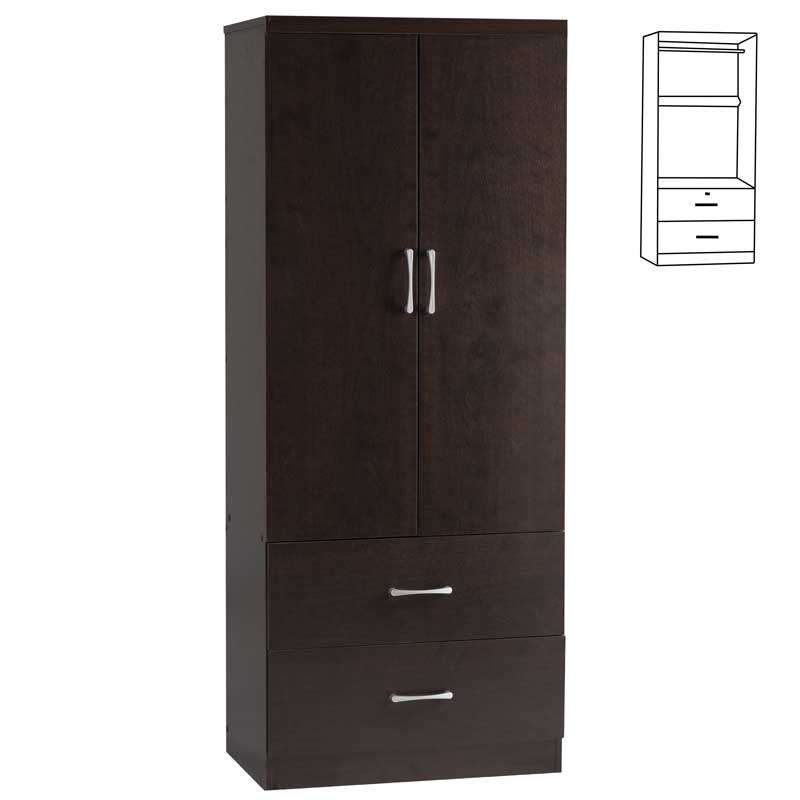 [TITAN] 2Door+2Drawer Robe ** Our #1 Best Seller ** Year End Bargain