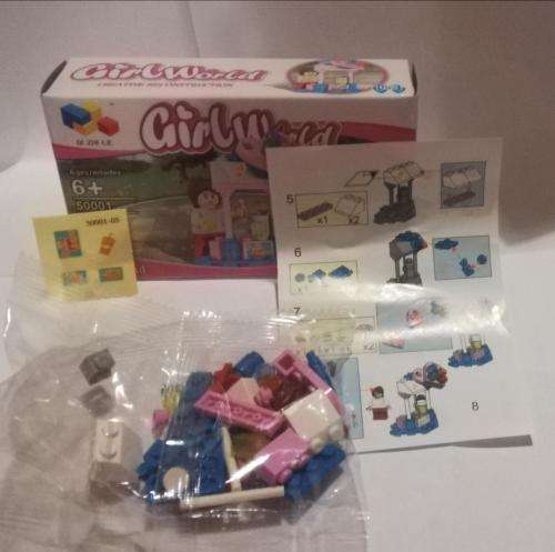 Girls world Juice stand lego blocks 43pcs