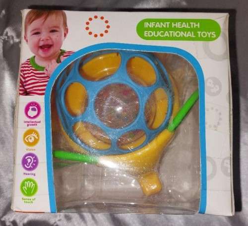 Cute !!!!!!!  Baby Rattle teether Eli