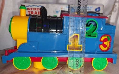 Cute train blocks/number game with music/lights