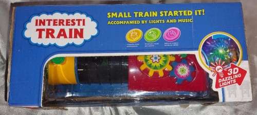 Cute train blocks/number game with music/lights