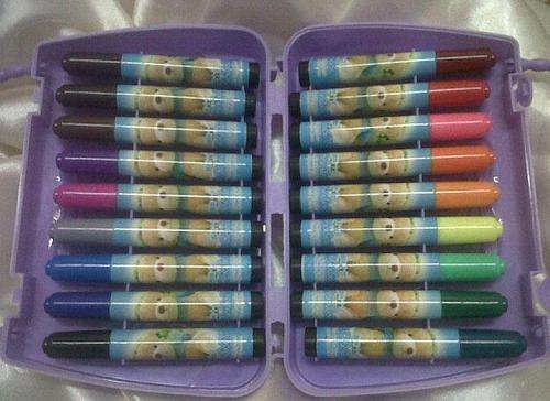 Cute Bag with 18 Water Color Pens inside Washabil