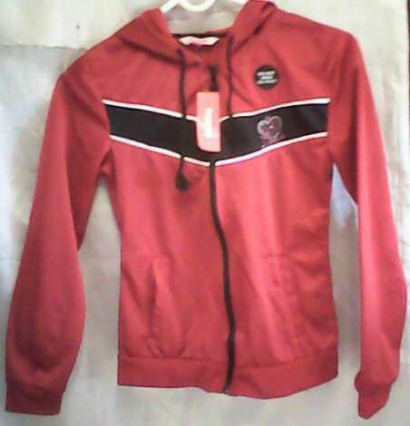 BRAND NEW GIRLS SIZE 12 - 13 JACKET WITH HOODY AND TAG