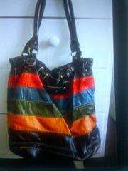 Stunning handbag bright colors