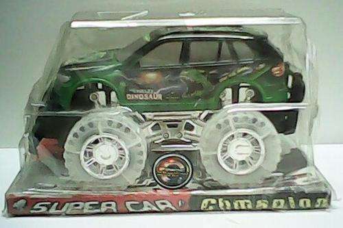 Fantastic light up wheel Super car Dinosaure see pics for how big it is