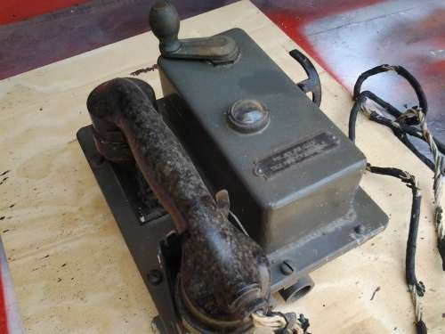vintage / antique telephone