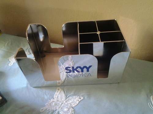 sky vodka codiment holder