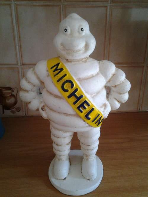 michelin man figurine