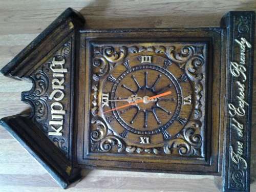 klipdrift advertising clock