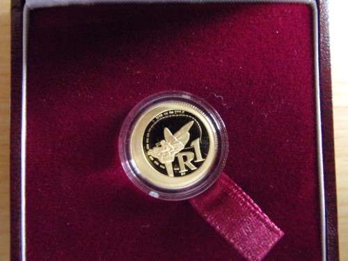 Gold 1/10th Ounce Monarch Butterfly