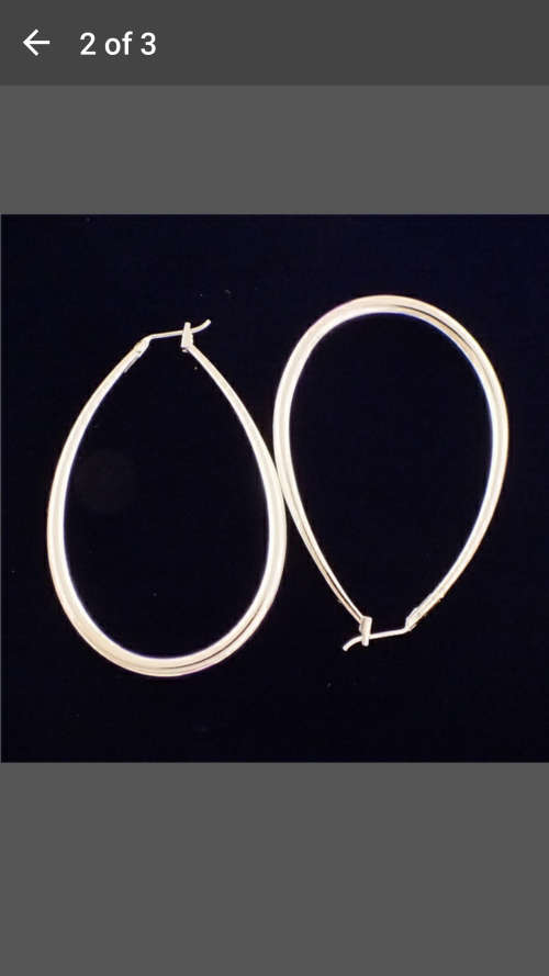 Bargain - Buy 1 get 1 free - Gold and Silver Frosted Women Big Hoop Earrings