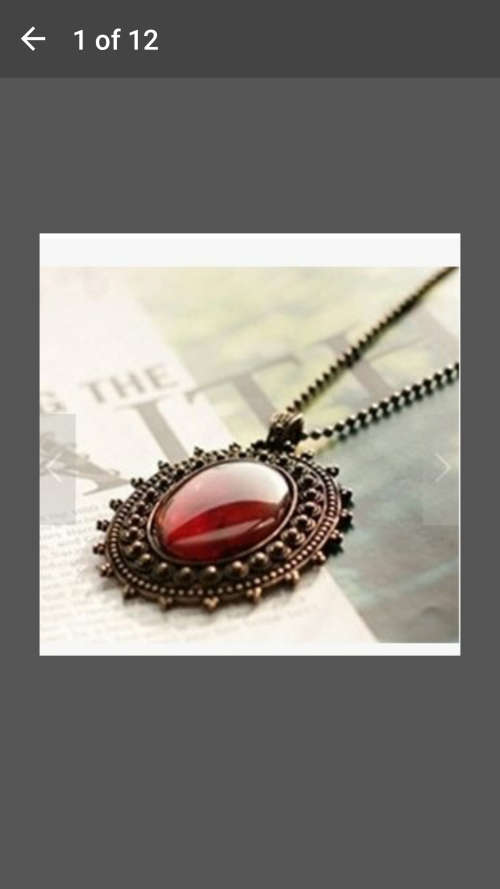 Hot Selling Bohemian Retro Elliptic Gem Beautiful Long Women Sweater Chain Necklace