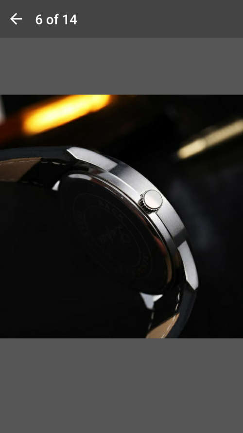 Lupai - Luxury Men's Analog Quartz Leather Sport Date Wrist Watch Very Luxurious