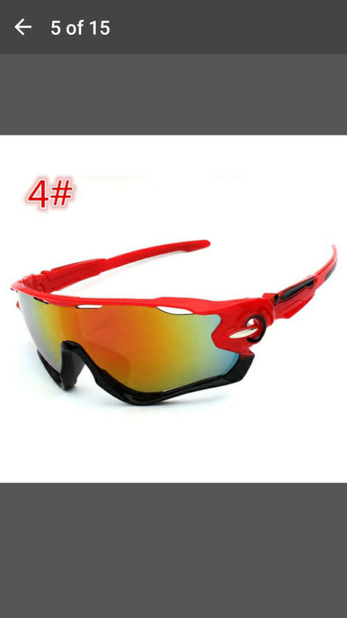 Men Sports Cycling Eyewear Bicycle Bike Sunglasses Women Riding Goggles